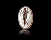 A RAE ITALIC AGATE INTAGLIO DATE: 3RD TO 2ND CENTURY B.C.
