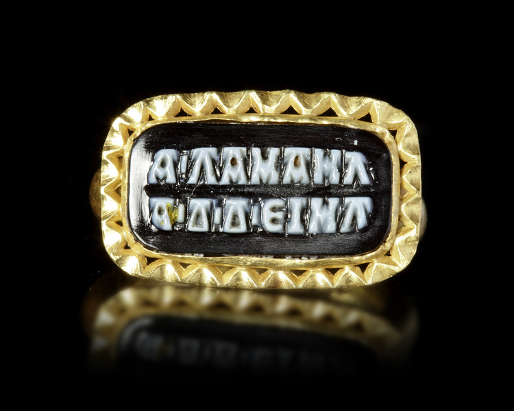 A ROMAN GOLD RING, 2ND TO 3RD CENTURY
