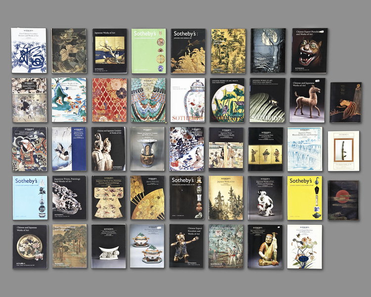 A COLLECTION OF FOURTY THREE VARIOUS AUCTION CATALOGUES