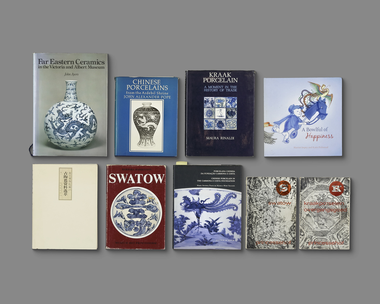 A COLLECTION OF NINE BOOKS ON CHINESE PORCELAIN