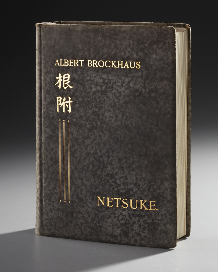 NETSUKE - BROCKHAUS, ALBERT, PUBLISHED BY F.A. BROCKHAUS, LEIPZIG, 1909