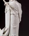 A blanc de chine figure