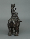 BRONZE KÔRO 香炉 (CENSER) MODELED IN THE LIKENESS OF FUGEN BOSATSU 普賢菩薩, 19TH CENTURY