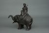 BRONZE KÔRO 香炉 (CENSER) MODELED IN THE LIKENESS OF FUGEN BOSATSU 普賢菩薩, 19TH CENTURY