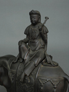 BRONZE KÔRO 香炉 (CENSER) MODELED IN THE LIKENESS OF FUGEN BOSATSU 普賢菩薩, 19TH CENTURY