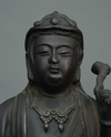 BRONZE KÔRO 香炉 (CENSER) MODELED IN THE LIKENESS OF FUGEN BOSATSU 普賢菩薩, 19TH CENTURY