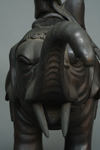BRONZE KÔRO 香炉 (CENSER) MODELED IN THE LIKENESS OF FUGEN BOSATSU 普賢菩薩, 19TH CENTURY