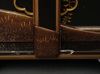 A LACQUERED PORTABLE JAPANESE JÛ’BAKO 重箱 (TIERED FOOD CONTAINER), SECOND HALF 19TH CENTURY