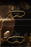 A LACQUERED PORTABLE JAPANESE JÛ’BAKO 重箱 (TIERED FOOD CONTAINER), SECOND HALF 19TH CENTURY