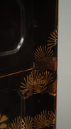 A LACQUERED PORTABLE JAPANESE JÛ’BAKO 重箱 (TIERED FOOD CONTAINER), SECOND HALF 19TH CENTURY