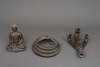 A VERY LARGE NEPALESE BRONZE SERPENT KING MUCHILINDA, FIRST HALF 20TH CENTURY