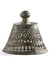 A  SELJUK BRONZE CANDLESTICK, KHURASSAN 12TH-13TH CENTURY