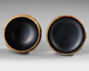 A JAPANESE NATSUME TEA CADDY IN LOTUS SHAPE, SIGNED ON THE BOTTOM,MEIJI PERIOD,1868-1912