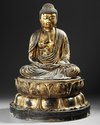 A JAPANESE AMIDA BUDDHA, EARLY EDO PERIOD