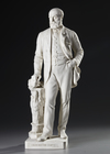 A MINTONS PARIAN FIGURE 'COLIN MINTON CAMPBELL