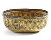 AN OTTOMAN GILT-COPPER (TOMBAK) HAMMAM BOWL, 18TH CENTURY