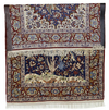 A PERSIAN ISFAHAN RUG WITH SILK PARTS, FROM 1940