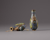 A  PAIR OF CHINESE CLOISONNÉ ENAMEL SNUFF BOTTLES, 19TH-20TH CENTURY