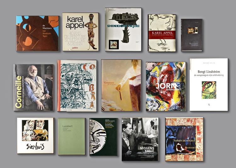 A COLLECTION OF FIFTEEN ART BOOKS ABOUT THE COBRA MOVEMENT
