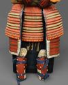 A RED LACQUER SUIT-OF-ARMOUR (YOROI), MID-SHOWA PERIOD