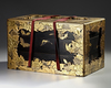 A JAPANESE LACQUER BOX, EDO PERIOD (1600-1868 )