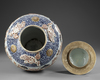 A FRENCH SAMSON-IMARI 3 PIECE SET, 19TH CENTURY