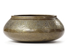 A SILVER-INLAID BRASS BOWL, FARS PERSIA, 14TH CENTURY