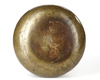 A SILVER-INLAID BRASS BOWL, FARS PERSIA, 14TH CENTURY