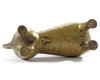 A MUGHAL BRASS INCENSE BURNER IN THE FORM OF A LION, INDIA, 17TH CENTURY