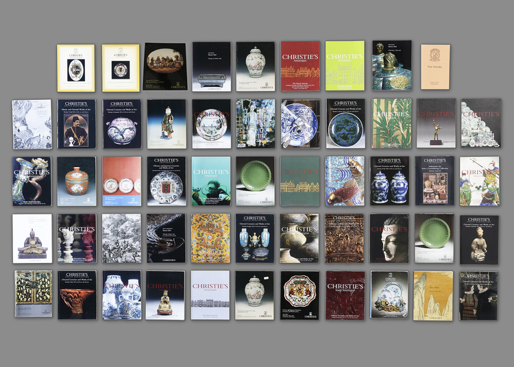 A COLLECTION OF FIFTY THREE  CHRISTIE'S CATALOGUES