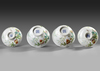 A PAIR OF CHINESE FAMILLE ROSE BOWLS AND COVERS, 19TH-20TH CENTURY