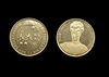 A GOLD COMMEMORATIVE COIN, MARIE LOUISE VAN HESSEN CASSEL