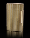 A FRENCH GOLDPLATED ST. DUPONT LIGHTER