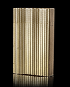 A FRENCH GOLDPLATED ST. DUPONT LIGHTER