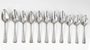 A COLLECTION OF 8 DUTCH SILVER SPOONS, 1823 AND 1871