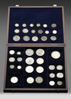 A COLLECTION OF 39 SILVER COINS, 20TH CENTURY