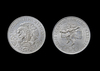 A COLLECTION OF 39 SILVER COINS, 20TH CENTURY