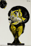 FOUR COLOUR LITHOGRAPHS BY BRAM VAN VELDE, PIERRE ALECHINSKY, ANTONIO SAURA AND GRAHAM SUTHERLAND (4)