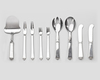 HARALD NIELSEN BY GEORGE JENSEN SILVER CUTLERY AND SERVING PARTS, COPENHAGEN CIRCA 1925/1930