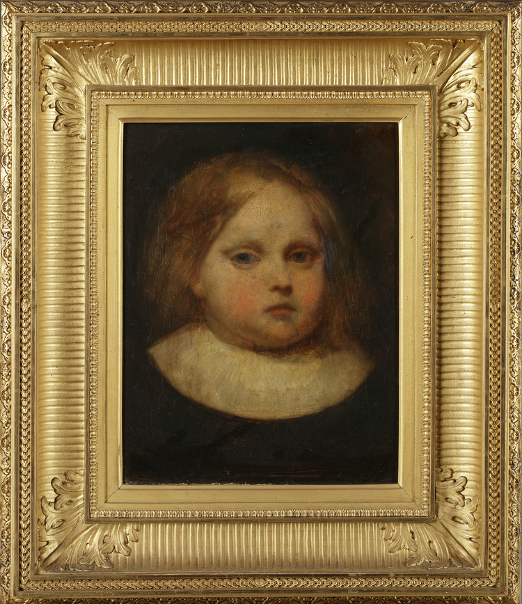 GIJSBERTUS JAN SIJTHOFF (1867-1947), PORTRAIT OF A YOUNG BOY IN 17TH CENTURY DRESS, OIL ON CANVAS