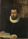SOUTH NETHERLANDISH SCHOOL, 16TH CENTURY, PORTRAIT OF JACOBUS CAROCIUS, OIL ON CANVAS