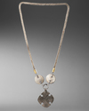A FINELY CRAFTED SILVER-GILT PENDANT NECKLACE FROM THE OSTROGOTHIC PERIOD, 5TH-6TH CENTURY AD
