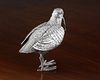 A GERMAN SILVER SNIPE, 20TH CENTURY