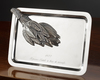AN ITALIAN SILVER TRAY, SECOND HALF 20TH CENTURY