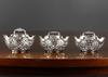 THREE DUTCH SILVER SWEET MEAT BASKETS, EARLY 20TH CENTURY