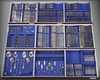 AN EXTENSIVE DUTCH SILVER FLATWARE SERVICE  (CIRCA 445 PIECES), 20TH CENTURY