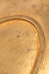 A SIGNED FRENCH GILDED BRONZE POCKET, ART NOUVEAU PERIOD, CIRCA 1900