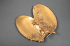 A SIGNED FRENCH GILDED BRONZE POCKET, ART NOUVEAU PERIOD, CIRCA 1900