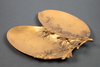 A SIGNED FRENCH GILDED BRONZE POCKET, ART NOUVEAU PERIOD, CIRCA 1900