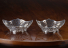A PAIR OF DUTCH AJOUR CUT SILVER SWEET MEAT BASKETS